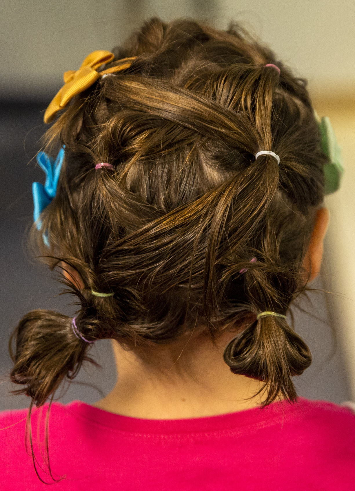 Daddy Daughter Hair Day